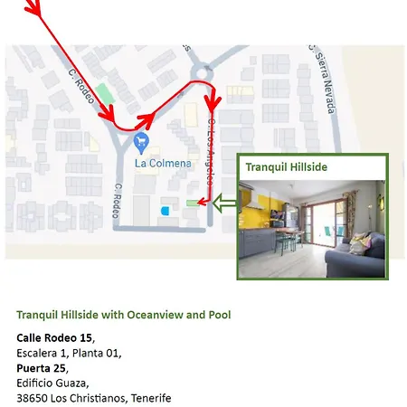 アパート Tranquil Hillside With Oceanview And Pool