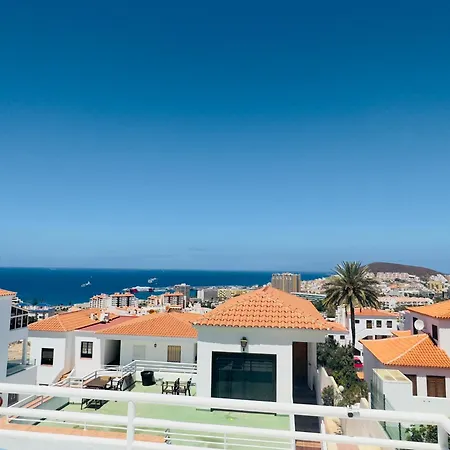 Tranquil Hillside With Oceanview And Pool * Los Cristianos (Tenerife)