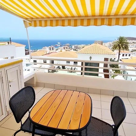Apartment Tranquil Hillside With Oceanview And Pool Los Cristianos (Tenerife)